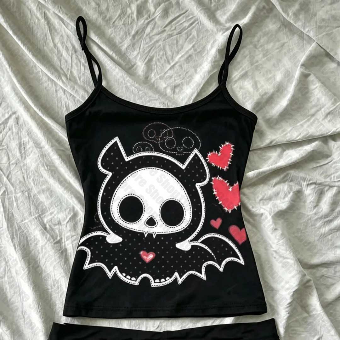 Crop Tops Y2k Vintage Top Women Aesthetic Women's Corset Summer Woman Clothing 90s Clothes Vintage 2000s Tops With Suspenders L260921NJJP