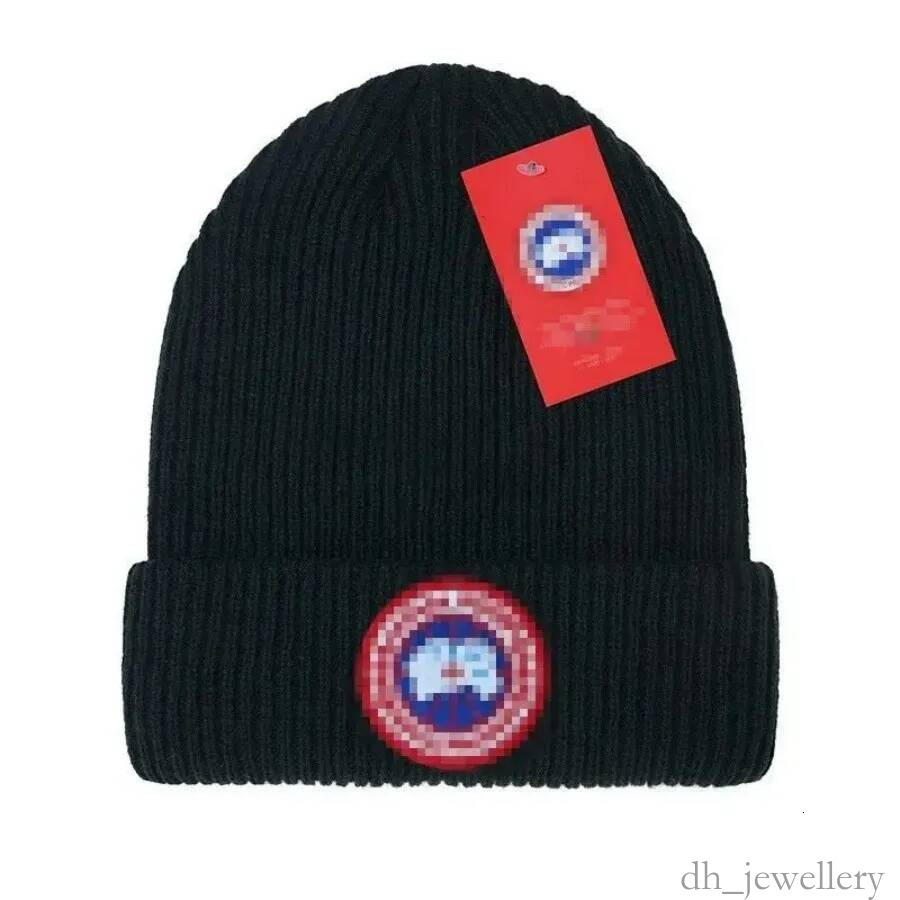 Designer Canads Goose Beanie Cashmere Women Hat Luxury Tight thickened Soft Men Cap Thermal Truck Driver Sports Tennis High Quality Top 108