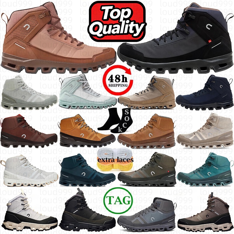 new casual shoes men designer shoes hiking sneakers cloudridge trek mocha pebble light brown grey black mens waterproof outdoor loafers casual shoes