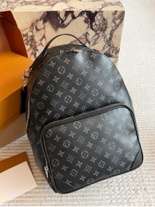 Zaino monogramma vintage per donna Zaino da viaggio in tela Borsa a tracolla scuola casual con manico superiore