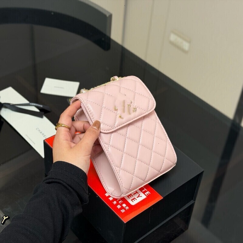 Womens Mini Chain Cc Bag Satchel WOC Phone Holder Shoulder Purse Crossbody Style Classic Designer Elegant Fashion Gift Ready Daily Use Children Bags