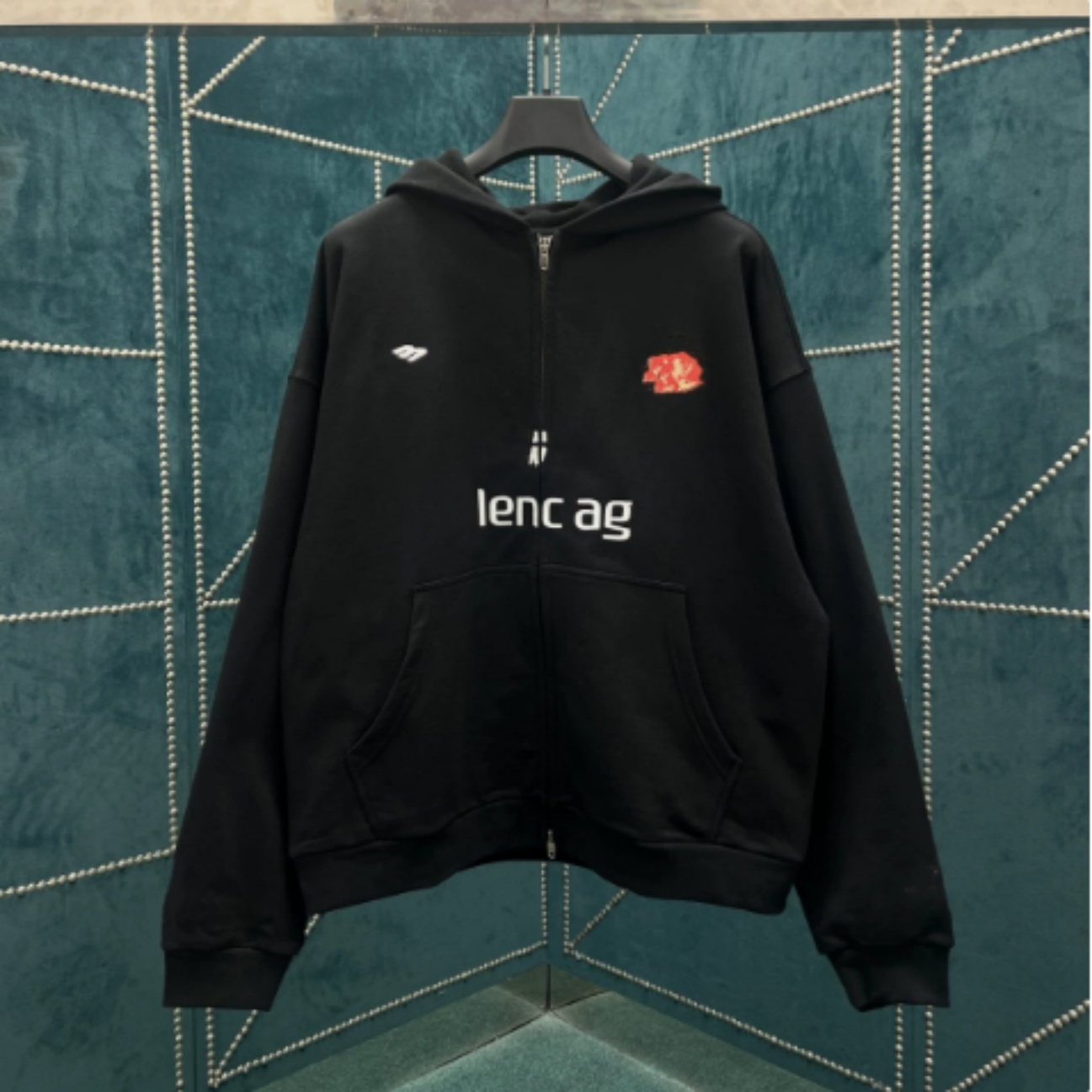 Premium Designer New Arrival Printed Zip Up Hoodie, OS Oversized Drop Shoulder Fit Unisex Casual Hooded Sweatshirt For Men Women
