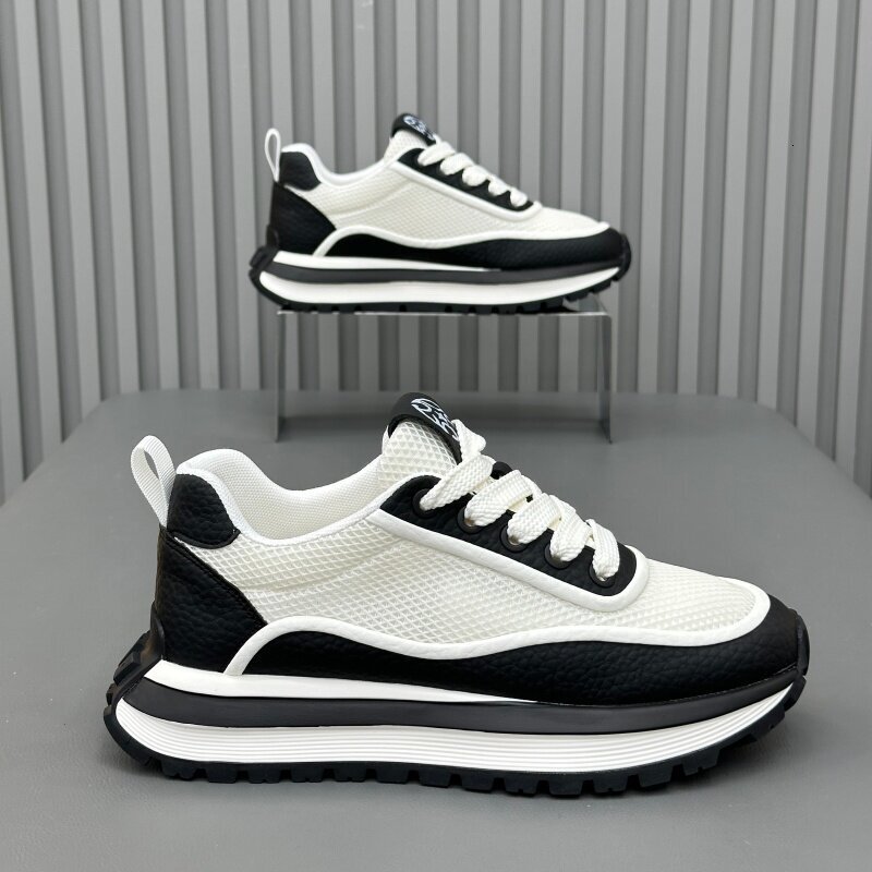 Designer shoes Men's 2026 Summer Soft Lightweight Mesh Dad Breathable Versatile Casual shoes Thick Sole Casual Sports Fashion Trendy Shoes