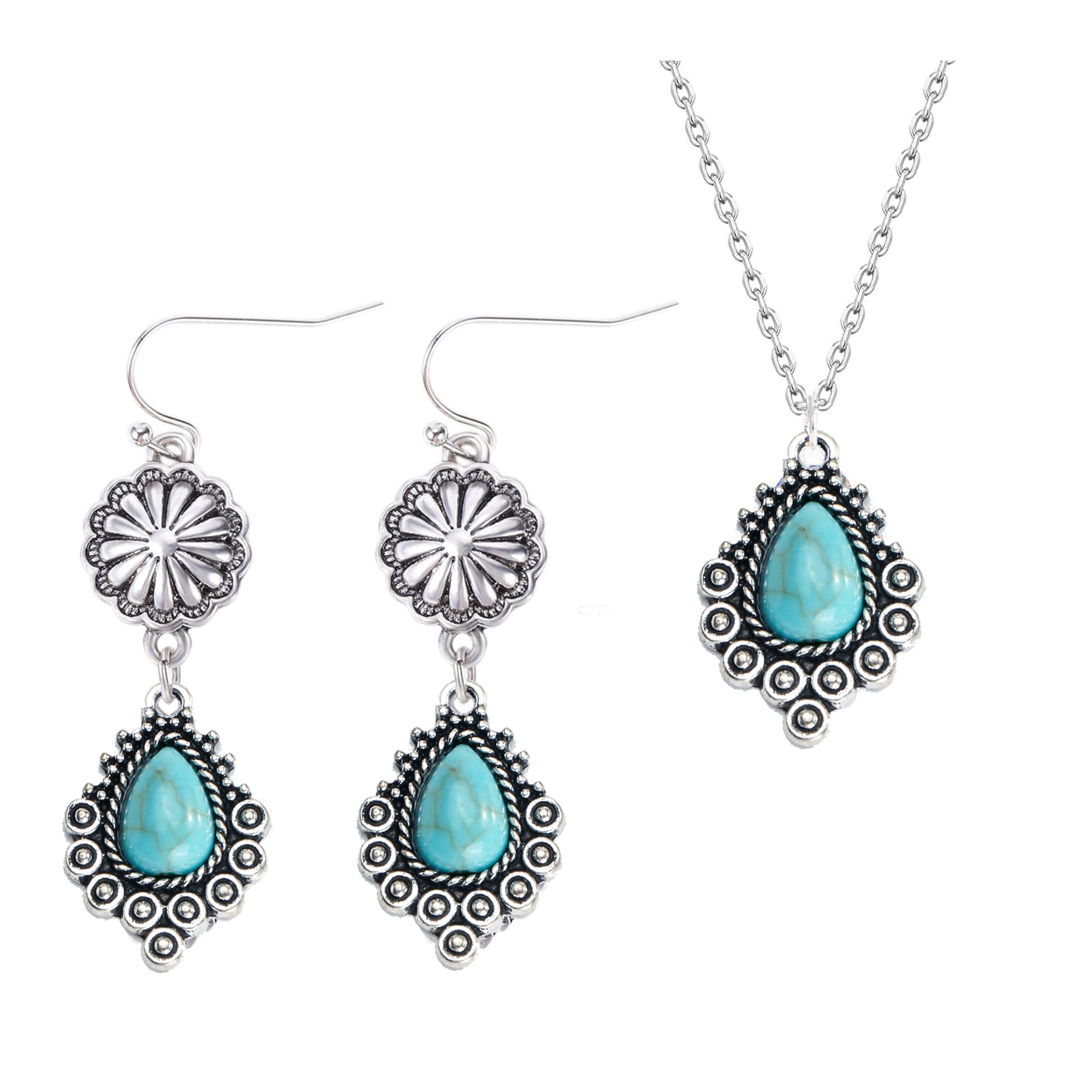 Paraiba Lake Blue Pendant Tassel Necklace, Heart-Shaped Sparkling Diamd, Light Luxury, High-End Clavicle Chain, Full Diamds, Exuding a Sense of