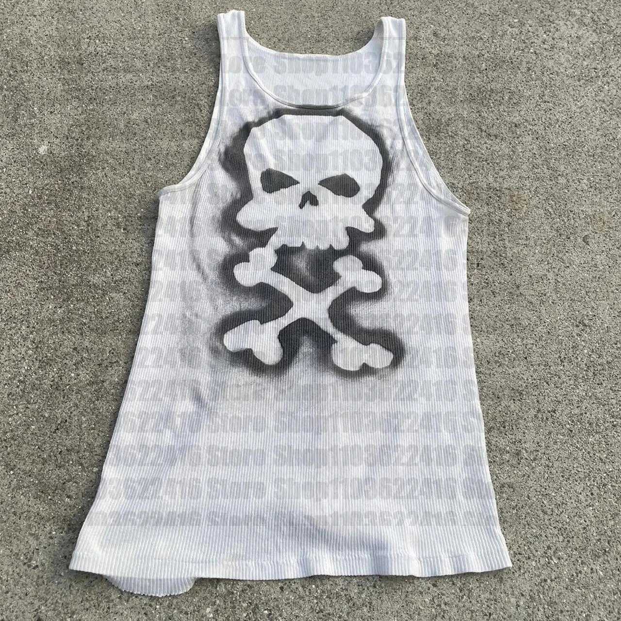 Crop Top Woman Emo Aesthetic Clothing 2000s Y2k Tops Sexys Women's Tanks Camis Grunge Clothes Y2k 90s Clothes Vintage Summer L2609212PTY