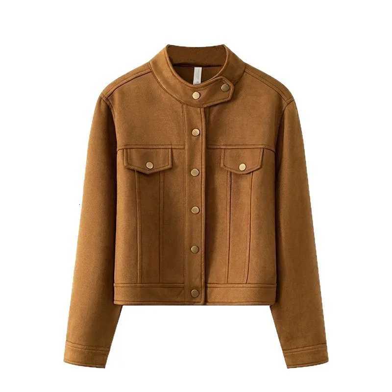 Jackets Women's Bomber Jackets 2026 For Women Autumn Winter Outerwears Women's Padded Varsity Streetwear Vintage Moto Biker Coats C260921