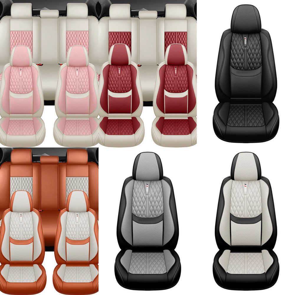 2025 Covers Car Seat High Quality Nappa Leather Luxury Car Seat Covers For Toyota Auris Geely Atlas Pro Alfa Romeo 147 IX35 Interior Accessory J2609