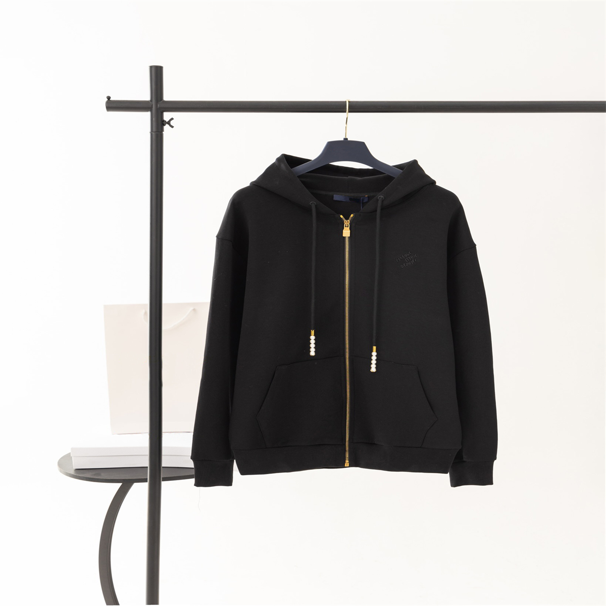Men's Plus Size Hoodies & Sweatshirts New AOP jacquard letter knitted sweater in autumn / winter knitting machine e Custom jnlarged detail crew