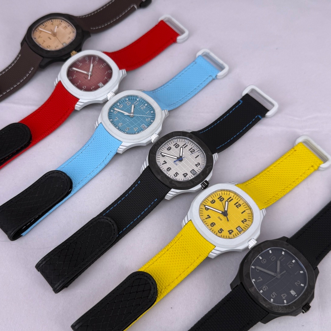 Diw Factory Motre be luxe luxury Watch 40mm X 8.1mm swiss 324 automatic mechanical movement carbon fibre mens watches menwatch wristwatches Relojes