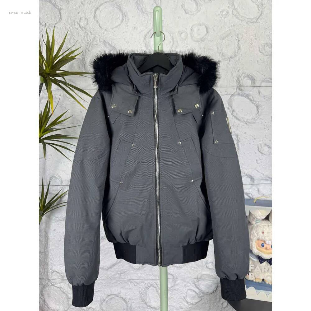 moose knunkle Down Jackets Gold Mens moose kncukle duster Down Jacket Designer Parkas Outwear Coats Fur Women White Duck Down Winter Puffer High Qua