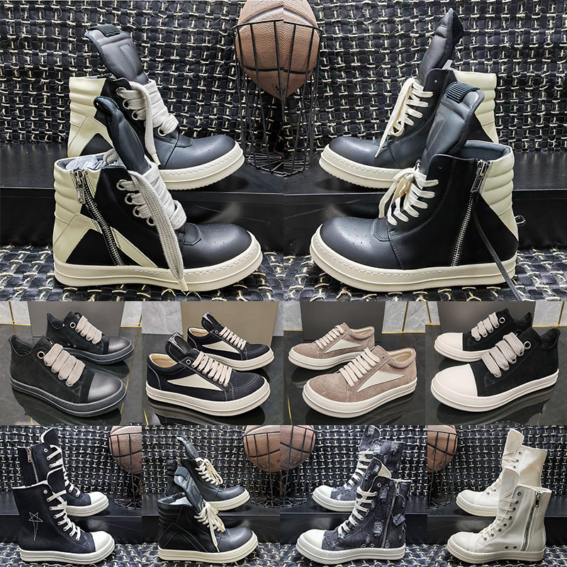 Designer boots Genuine Leather boot Side Zip canvas boots Luxury booties black white Clear red pink yellow high top horse hair boots high top suede