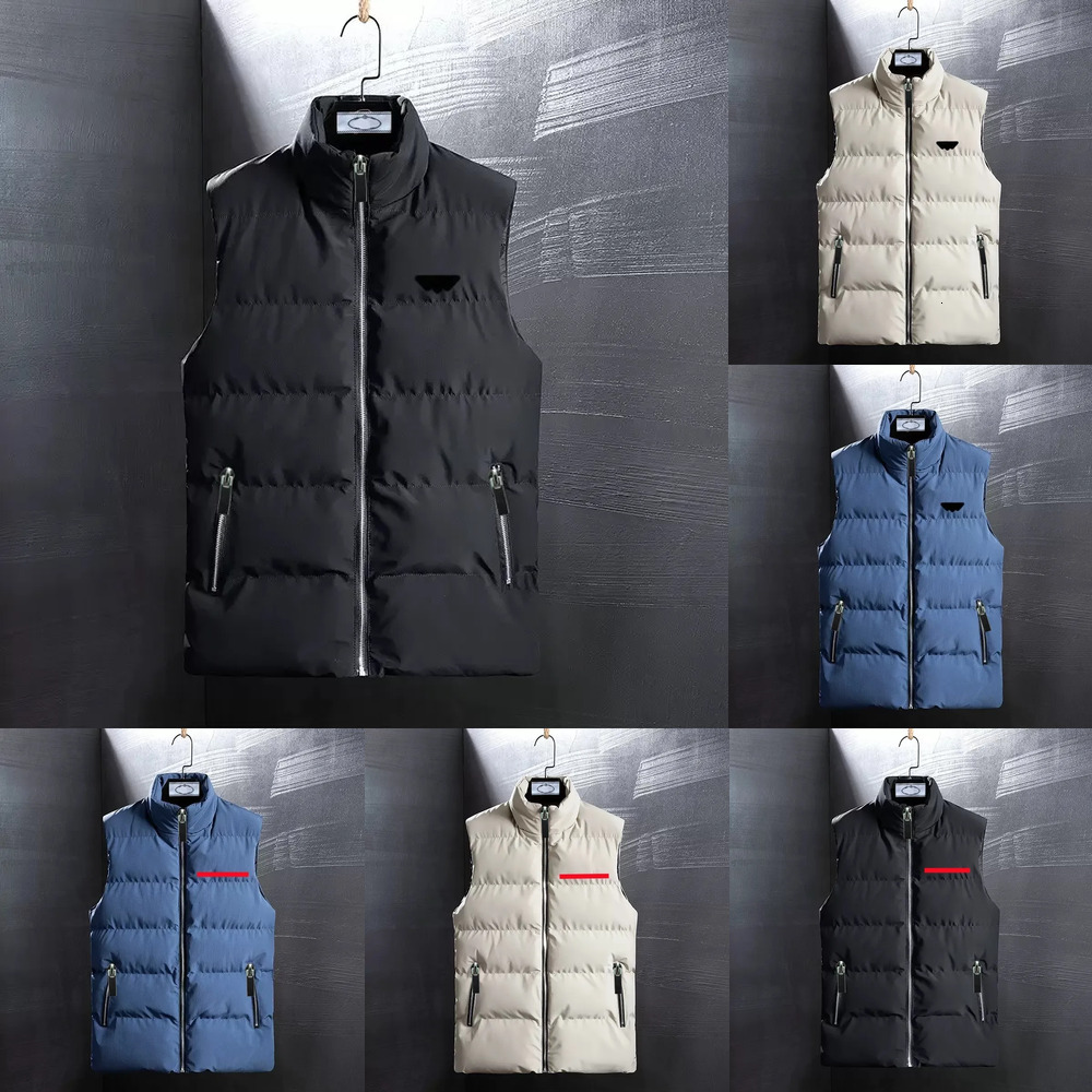 Vest Mens Puffer Gilet Women Top Mens Down Jackets Coats Couple Letter Embroidery Outerwear Coat Designer Hooded Jacket