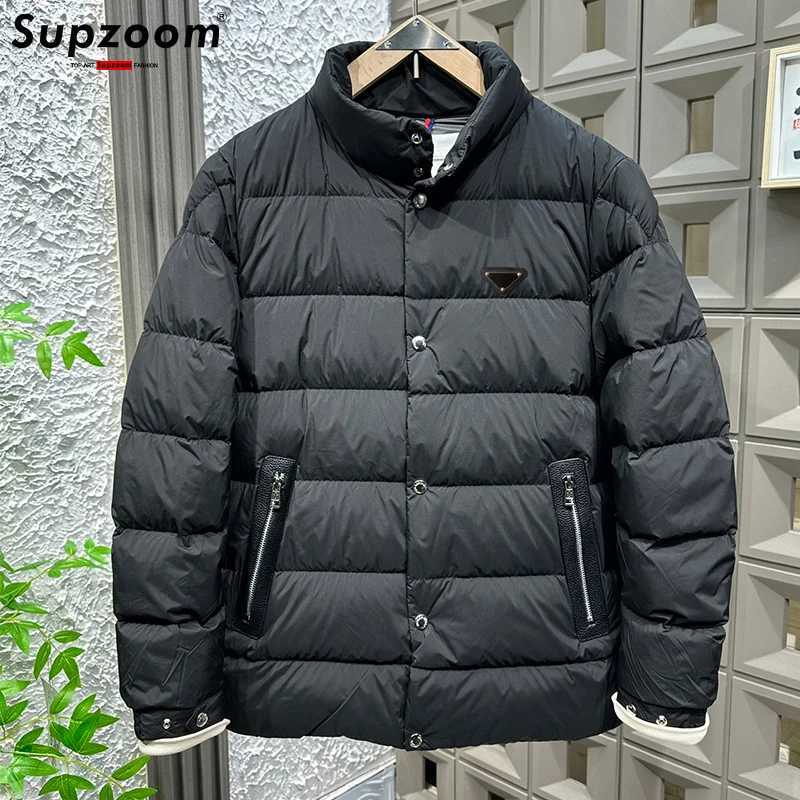 Supzoom New Arrival Top Fashion Male Popular Clothes Thickened Handsome Warm Collar Casual Winter Down Jackets Men Q260921