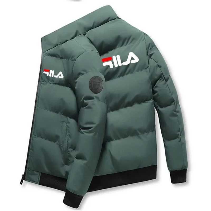 2026 Fashion Autumn-Winter Men's Thick and Warm Coat Outdoor Windproof New Style Zipper Printed Casual Jacket M-5XL Q260921