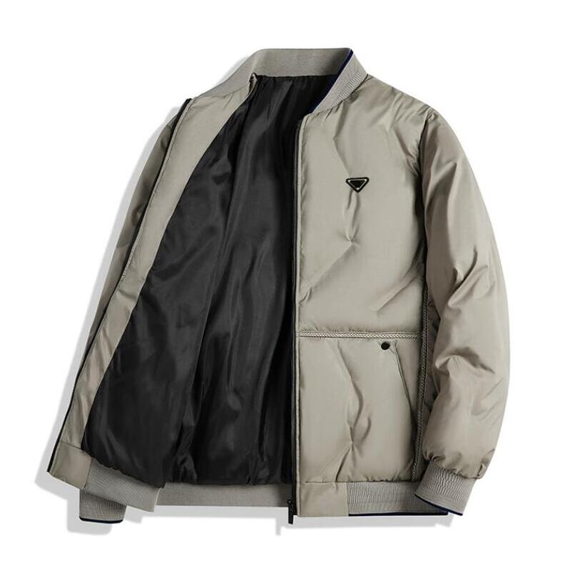 designer zip up cardigan brand jackets Men's baseball collar Jacket color blocking Casual windbreak flight cotton outfit Jacket Outerwear for f
