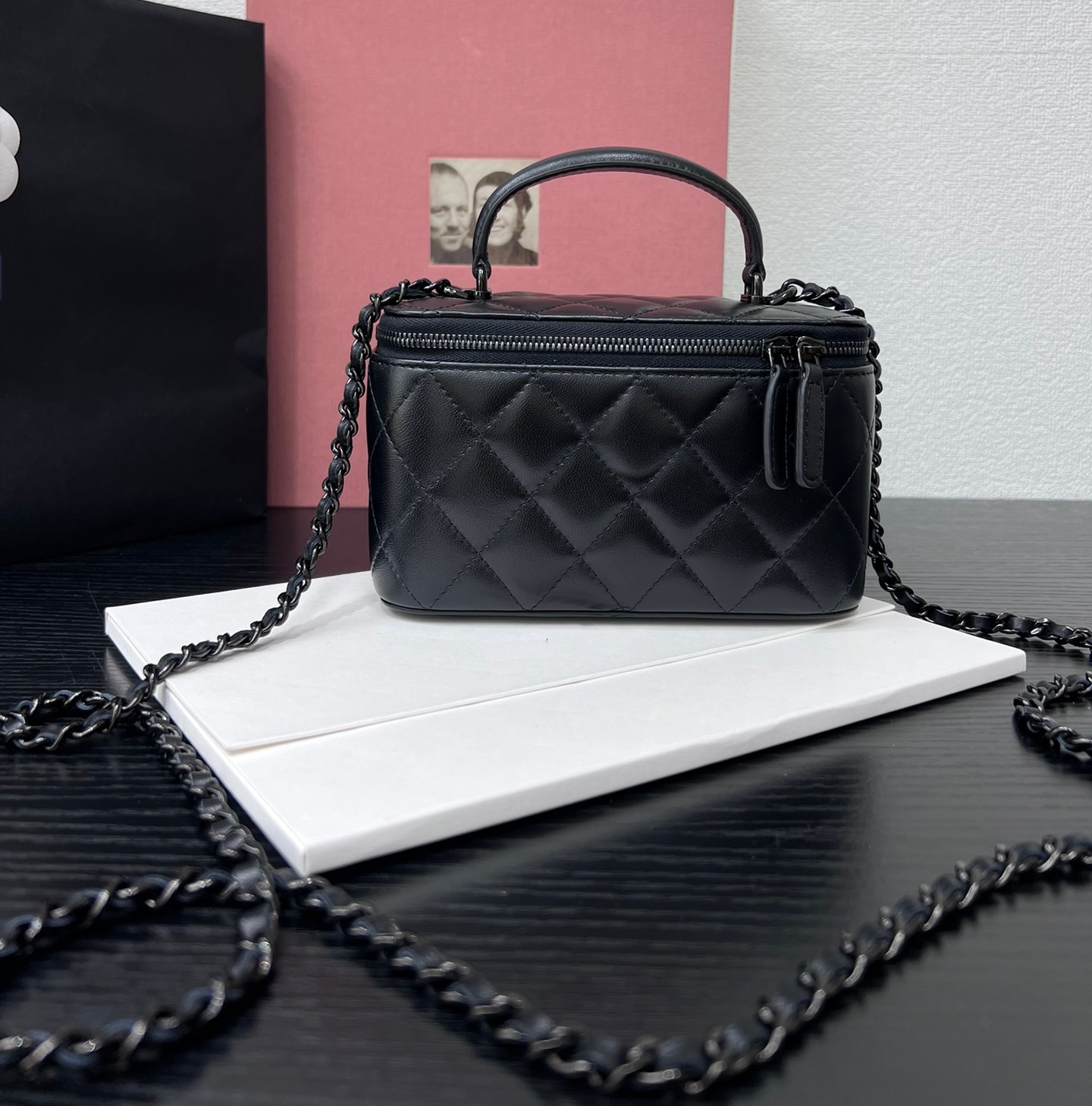 Cosmetic Bags High quality Shoulder Bags crossbody designer bag square bag chain bag luxury shoulder bag classic women's genuine leather bag fa