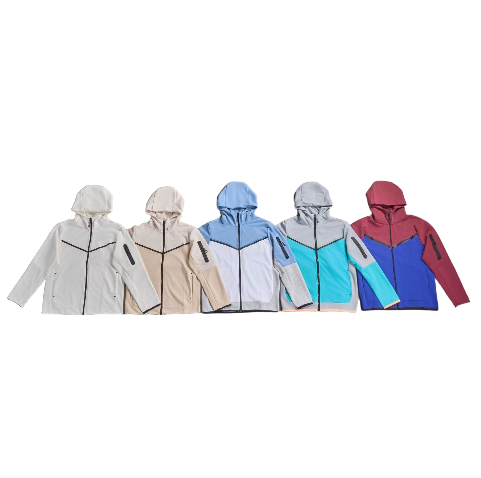 Buyers' Picksmiler tracksuit tech fleece Men's Tracksuits Designer Gym Sets Reflective Hooded Jackets Fashion Full Zip-Up Women Techfleece