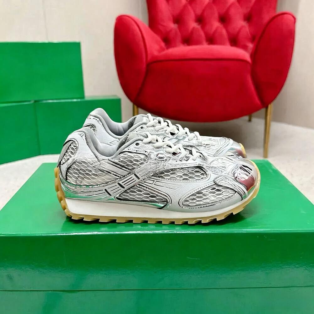 Designer Sneakers Running Shoes Gels Nyc Mens Womens Mesh Orbit silver Outdoor Sports Athleisure Trainers Cream Solar Power Pure with box 36-48