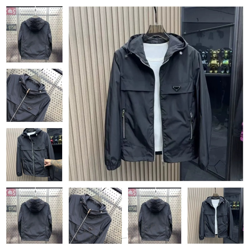 Pradlys Designer Kids Hoodie Classic Casual Brand Jacket Shirt Boys Girls Double Woven Material Oversized Bomber Jackets Arm Pocket Decoration V Nec