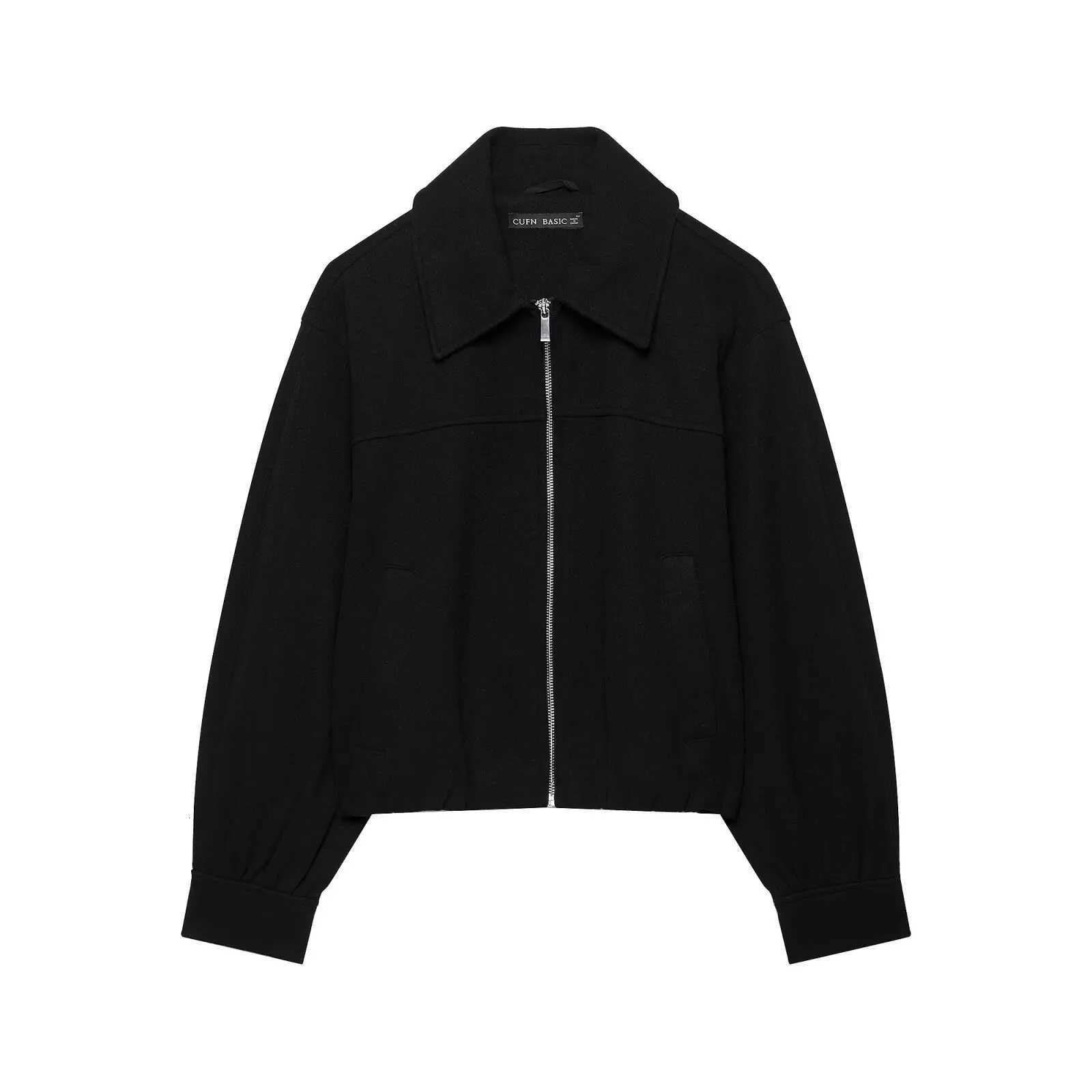 Women's Women's Jackets Jackets Black Long Sleeve Coat Solid Casual Loose Outwear 2026 zanban Fashion Elegant Jackets With Zipper Coat Wom