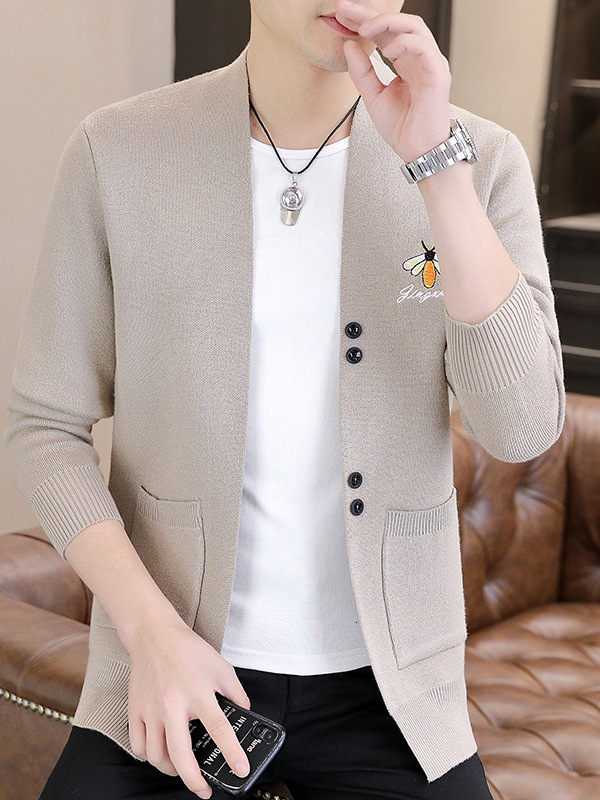 Mens Designer Jacket High-end Winter Cardigan Knitted Sweater Top Fashionable And Versatile Warm And Comfortable High-end Texture Soft Business Wear