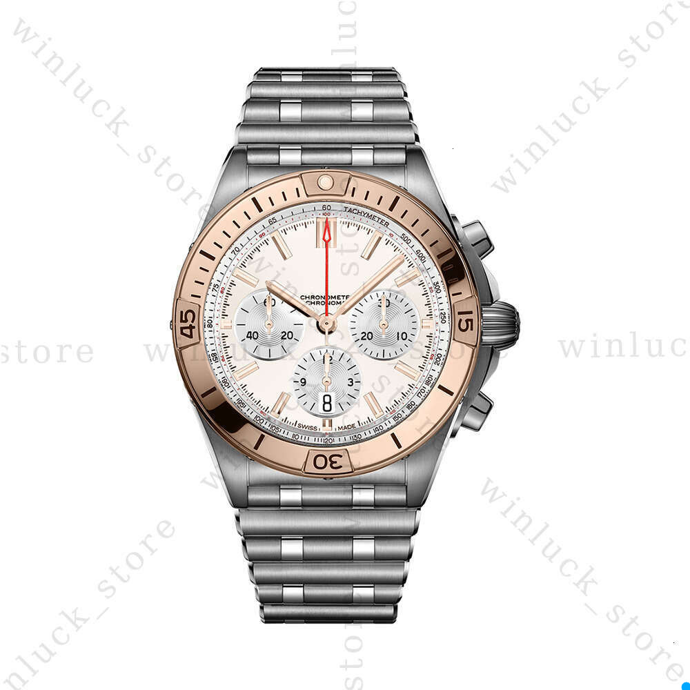 Breitlinlyness Mens AAA Watch Luxury BR Watch Superclone Avenge Chronomat Designer High Quality Chronograph Quartz Mechanical Automatic Watch Woman