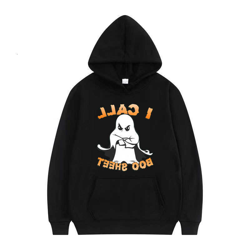 I Men's Hoodies Call Sweatshirts Boo Sheet Ghost Funny Halloween Graphic Hooded Sweatshirts Men Women Fashion Vintage Long sleeve Casual Hoodie