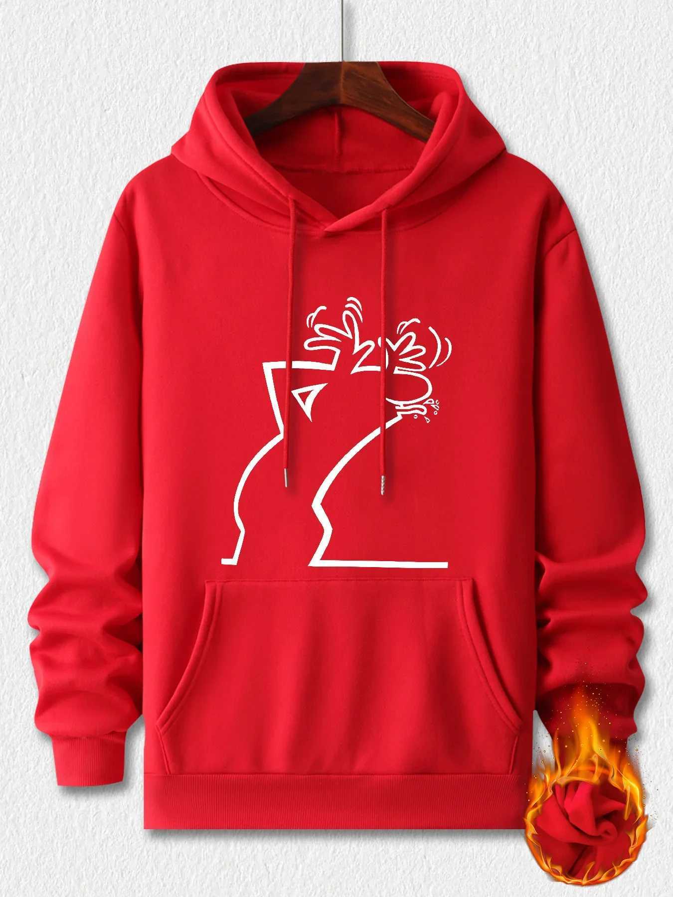Printed Men's 2026 Hoodies Sweatshirts Hooded Men Women Hoodies Plus Size Fashion Sweatshirt Harajuku Long sleeve Unisex Streetwear Tops D26092