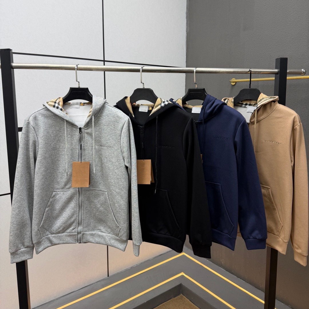 Sweats à capuche pour hommes Designer de luxe Zipper Manteau coton broderie logo pull lâche loisirs plaid sweat à capuche rue veste d'exercice ta