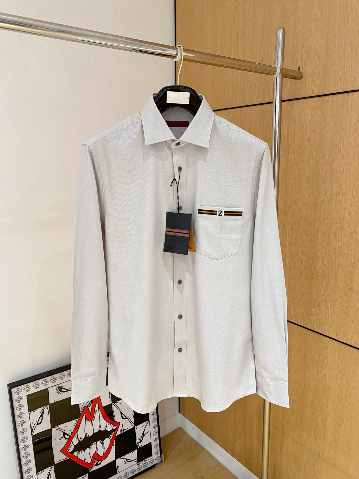 Mens Designer Shirts Brand Clothing Men Shorts Sleeve Dress Shirt Hip Hop Style High Quality Cotton Tops 17027