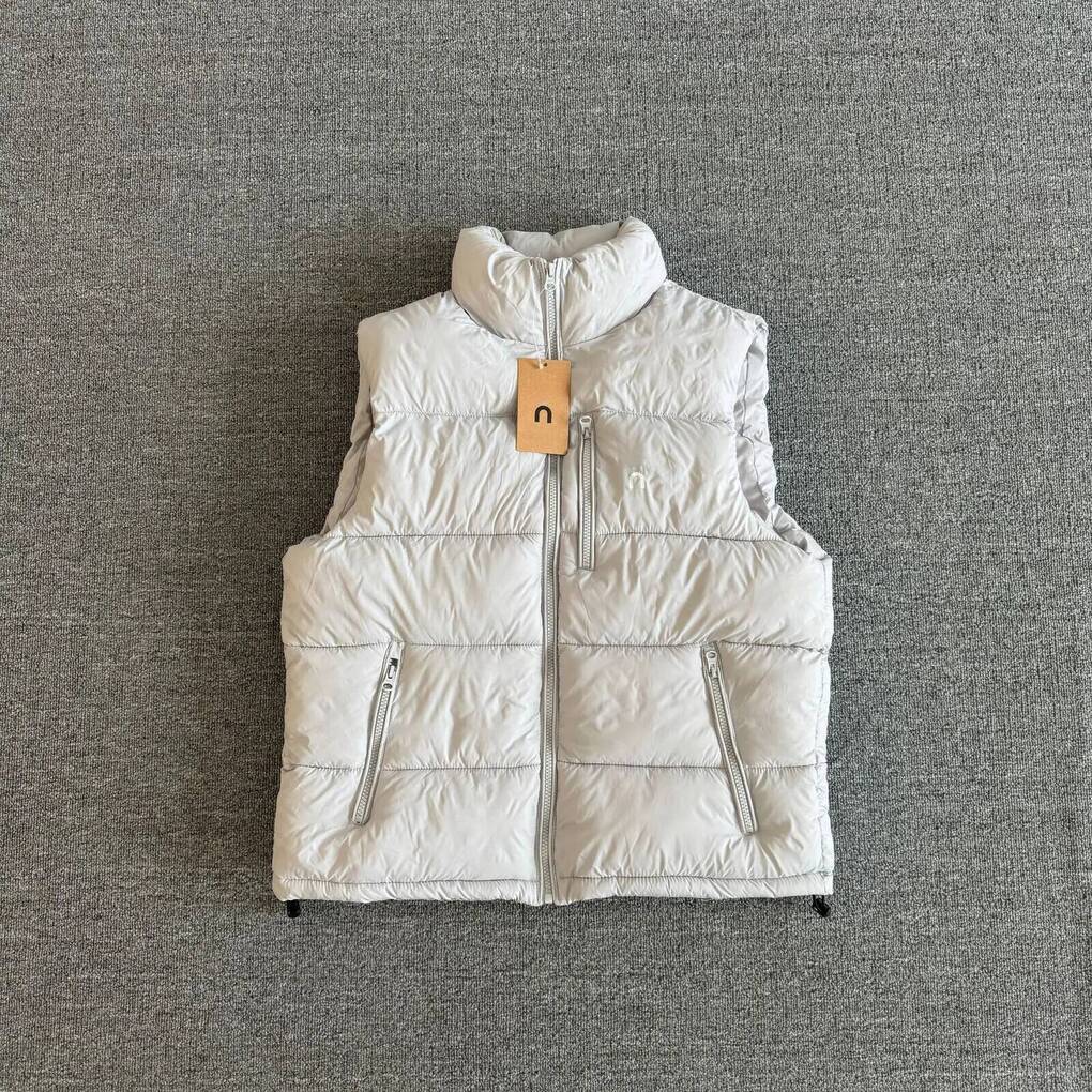 Onclouds Gilet Desigber Vest Mens Stand Collar Puffer Vest Quilted Lightweight Sleeveless Jacket Winter Warm Windproof Casual Outdoor Gilet Outerwea