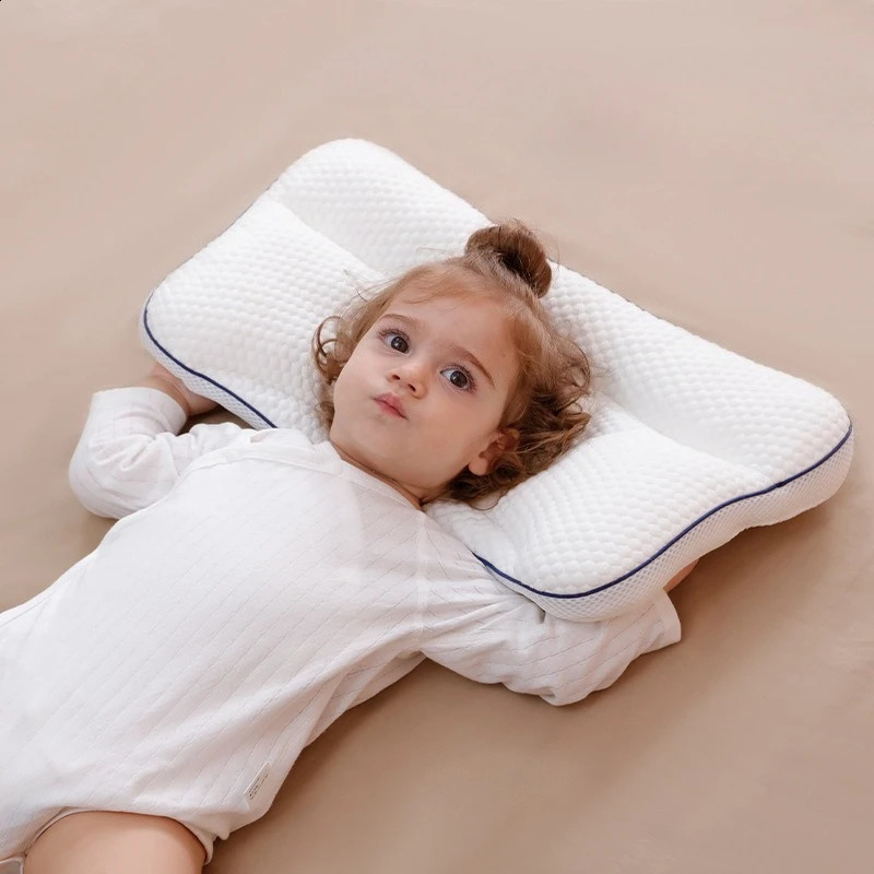 1-3-8-16 años Almohada para bebés Protección del cuello Almohadas divisorias para niños Ropa de cama Jardín de infantes Almohada para dormir para ni