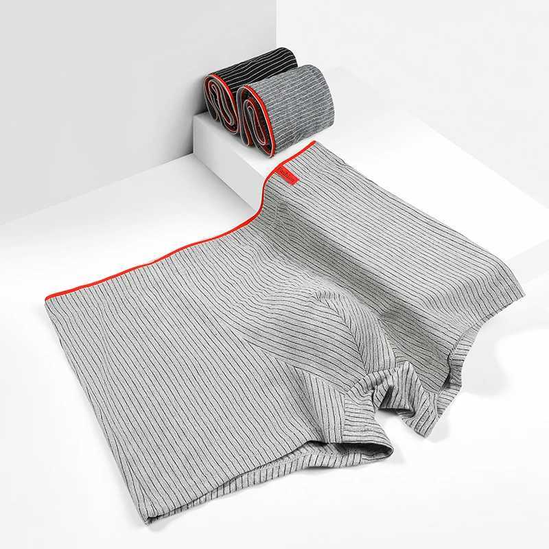 5PCS Men's pure cotton antibacterial underpants men's boxer briefs. Men's shorts sports boxer shorts. Men's trendy boxer brief Q