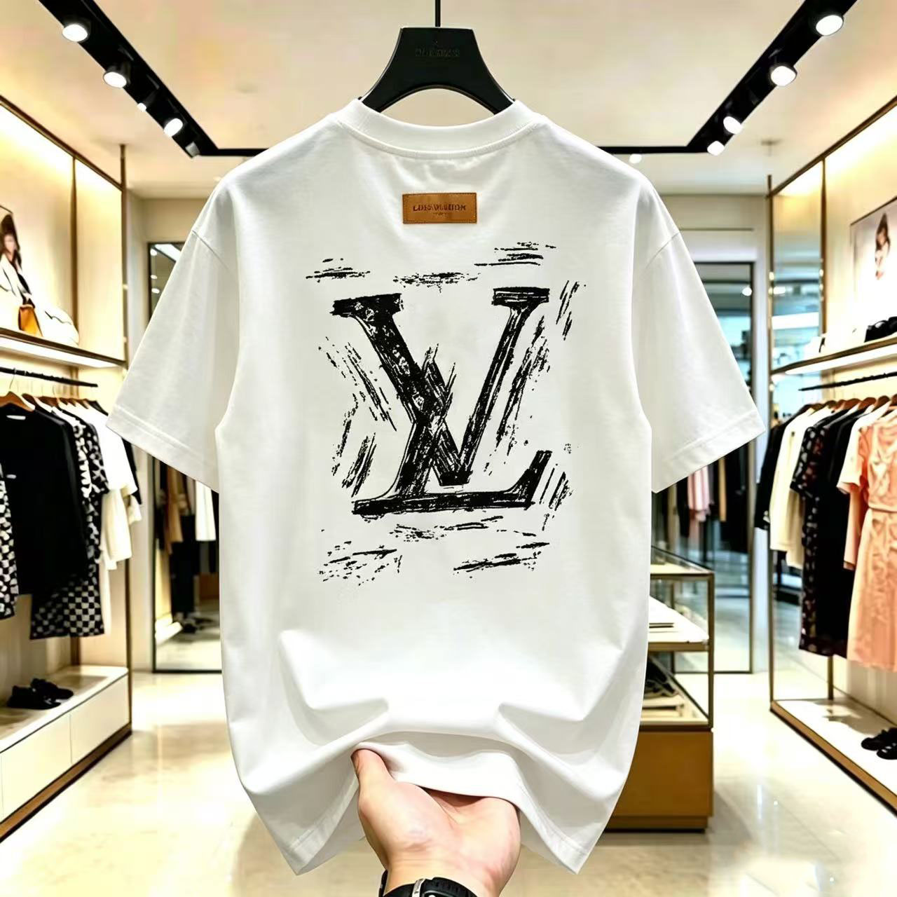 Designer t shirt mens t shirt Tees Summer Round Neck Men Designer Clothes Short Sleeves Tees Vacation Casual Letters Printing Men Women Tops T-Shirt