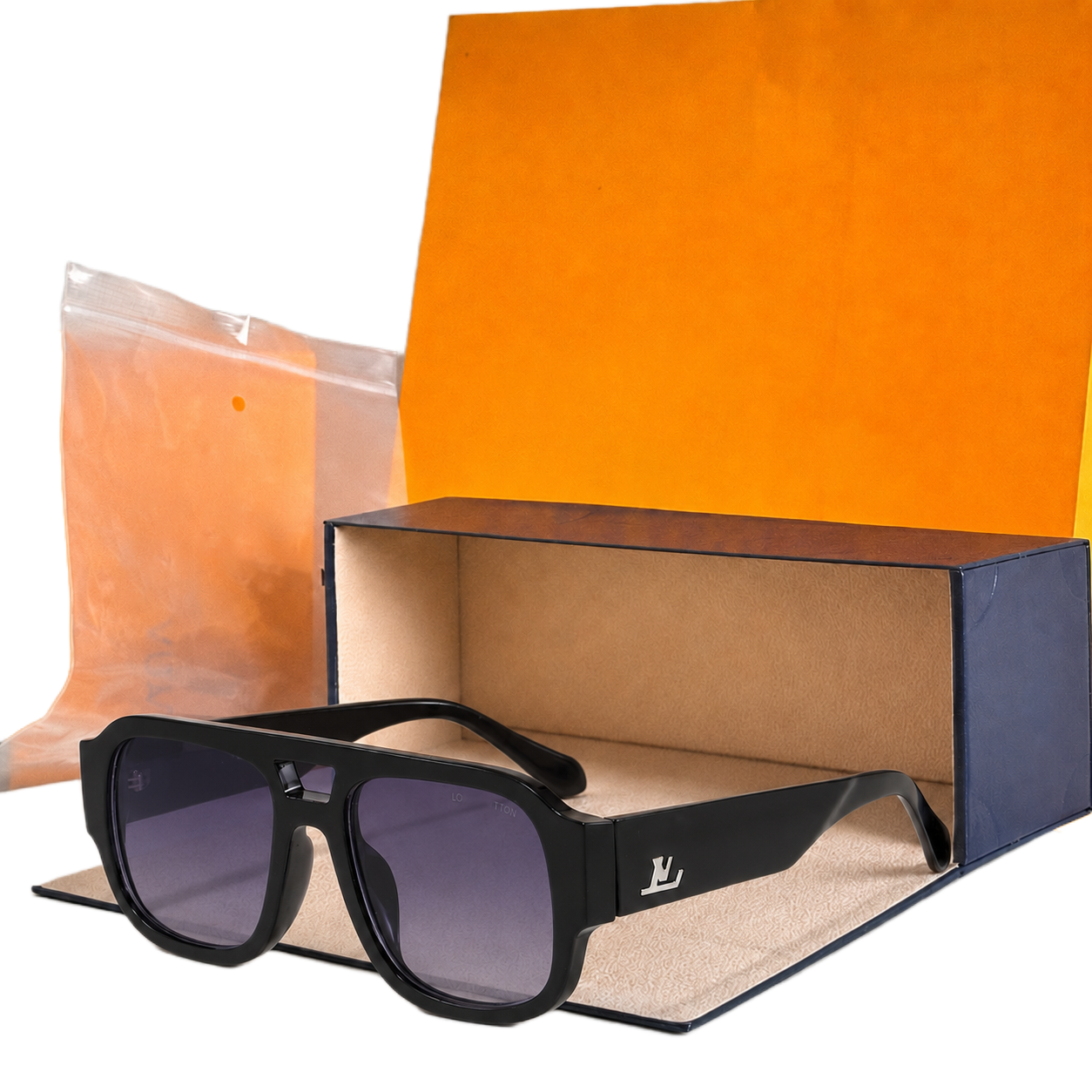 Sunglasses For Women Designer Sunglass Men Glasses High Quality Eyeglasses Luxurious Classic Oversized Frames With Metal Lettering Driving Beach shi