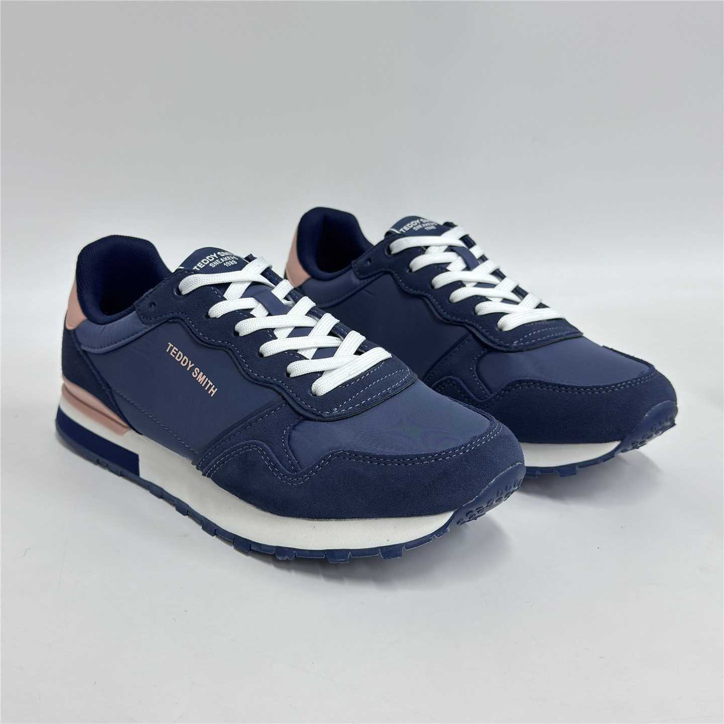 Sandals French Agan shoes versatile sports casual shoes blue men's shoes youth spring and autumn genuine leather lace-up flat shoes