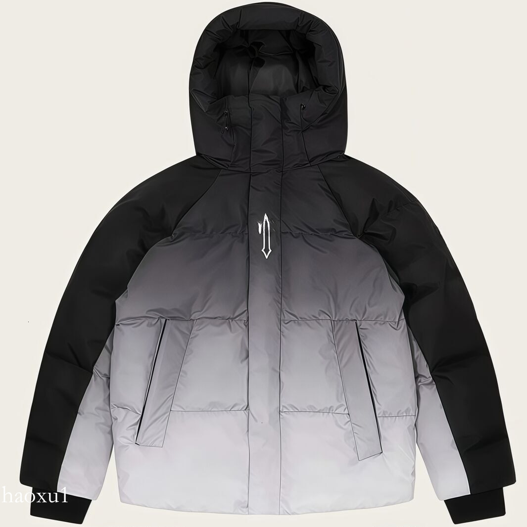 Trapstarp Puffer Jacket Down Jacket High Quality Street Gradient Color Trend Designer Jackets Men Woman Thick Warm Embroidered Clothing Puffer