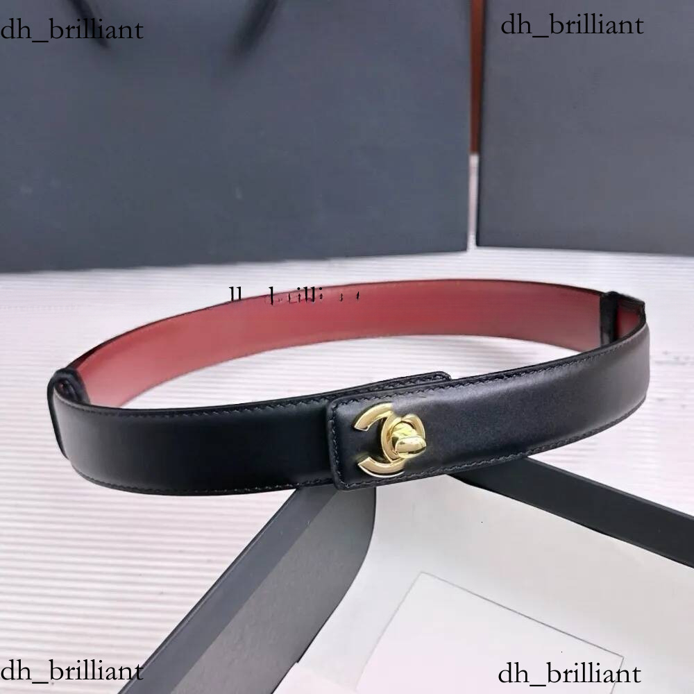 2026 Fashion Designer Women Belt Black and Red Hight quality genuine leather Adjustable gold silver letter buckle women luxury belt with gift box