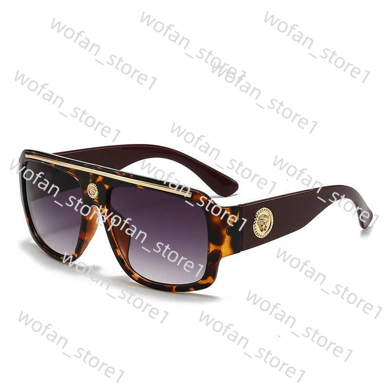 Luxury High End Daily European And American New Style Men Thick Fashion Trade Large Frame Sunglasses Women 084