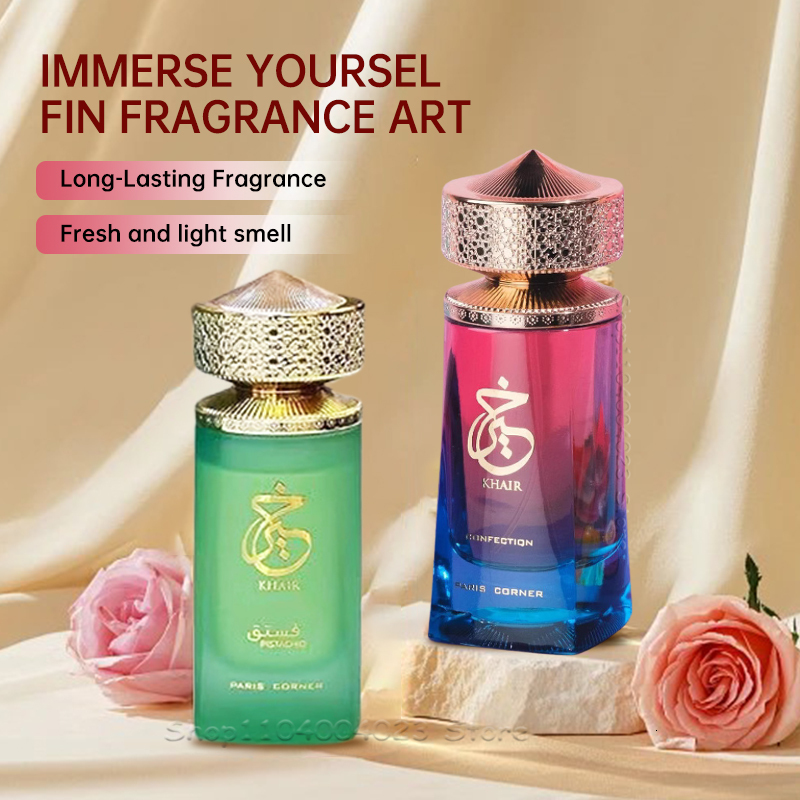 100ml Khair Confection Paris Corner Eau de Parfum Sweet Candy Scent Perfume Men For Women Elegant Packaging Holiday Gifts W260921