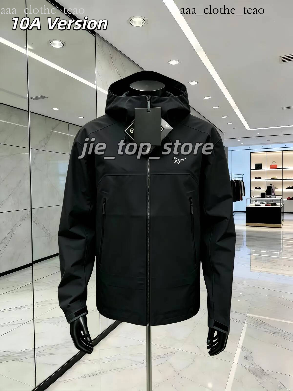 2026 10A Arcteryxismlyity Jacket Men Women Goretex BETA LT LW Hard Shell Zip Up Jacket Waterproof Hood Windbreaker Ski Jacket Designer ALPHA SV Jack