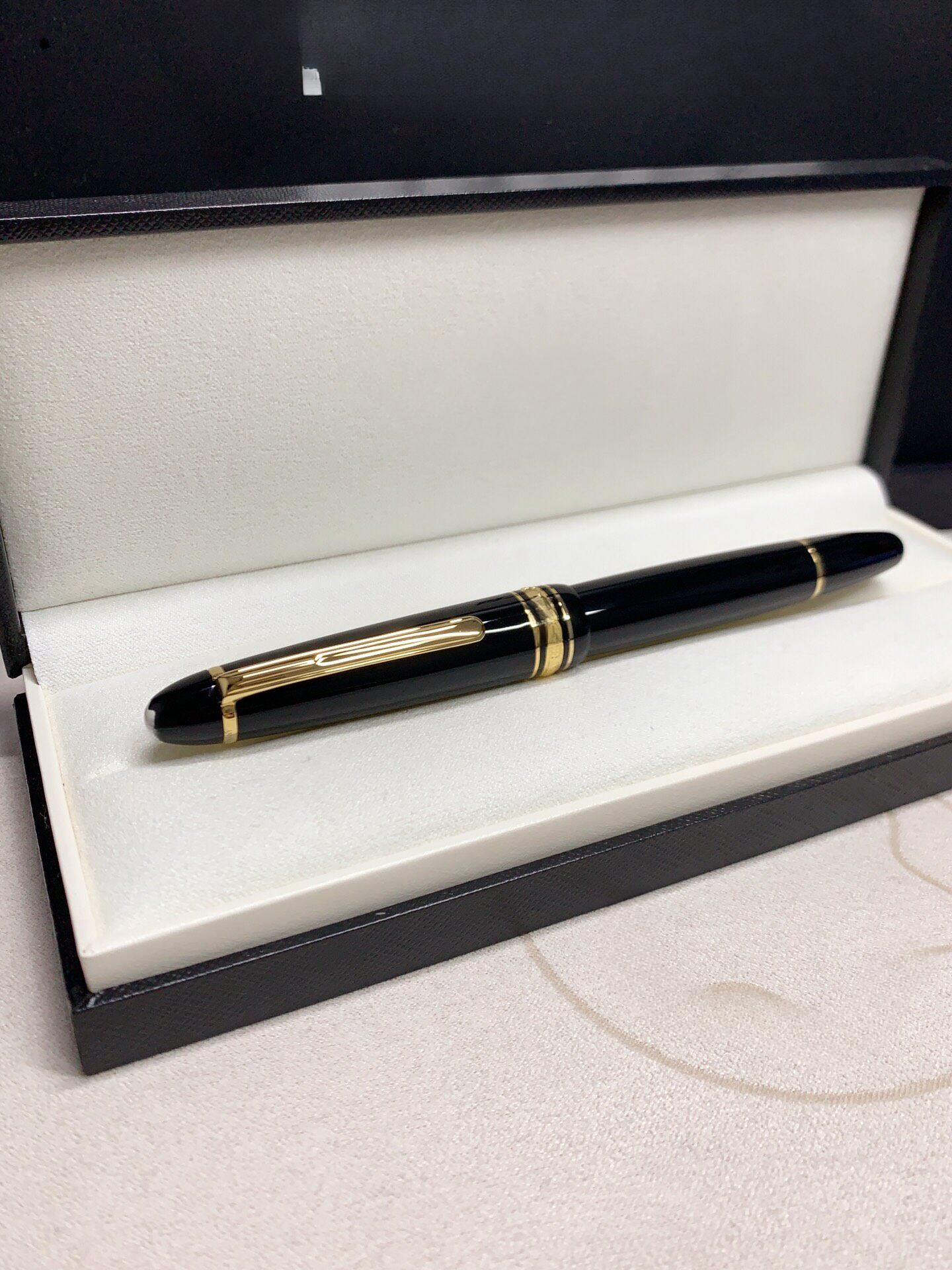 Signature Pen Gold-Plated Deluxe Model Ballpoint Pen High-Quality Gift designer classic style pen Golden