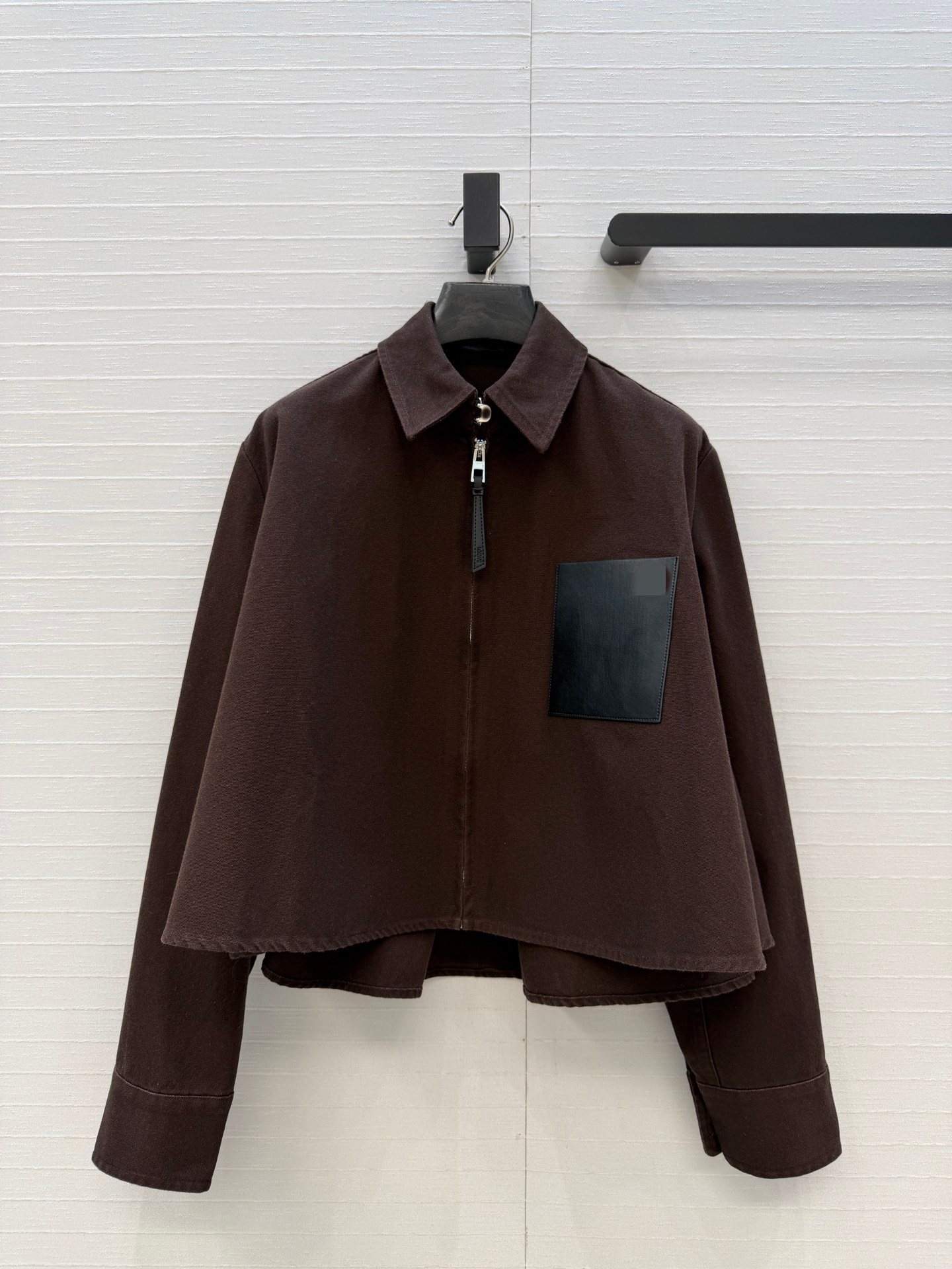 Milan Runway Coats 2026 New Autumn Lapel Neck Long Sleeve Fashion Designer Jackets Brand Same Style Tops 0921-2