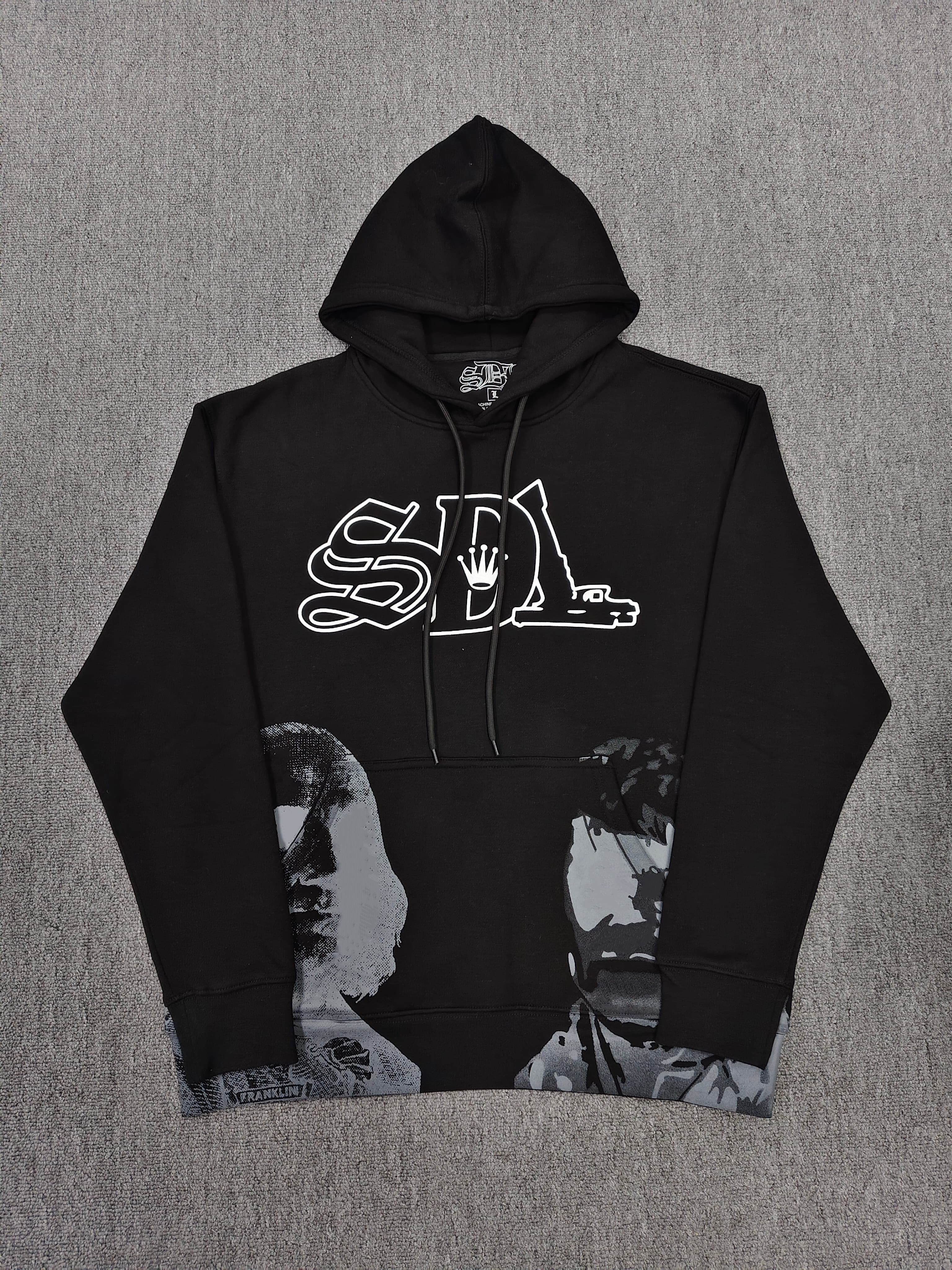 SDL hoodie TRENDING 2026 New Mens Designer t Shirts Sdl Blue Strips Black Hoodie SDL Hoodies Collection Hip hop Retro Street Rock Style hoodies TURE