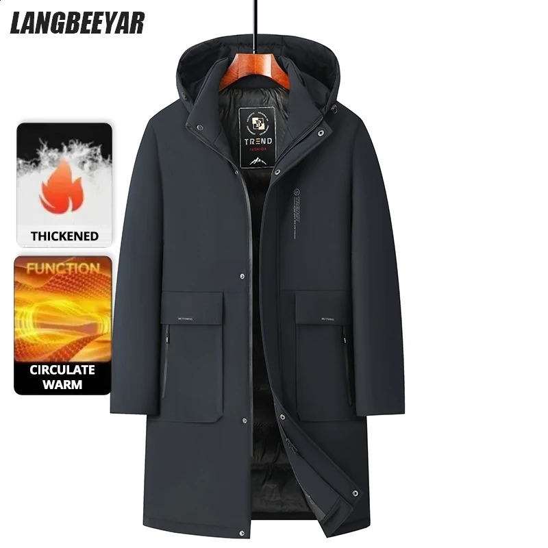 High End Traceless Business Casual Fashion Men Leather Jacket Faux PU Coats Autumn Winter Clothing 2026 260920