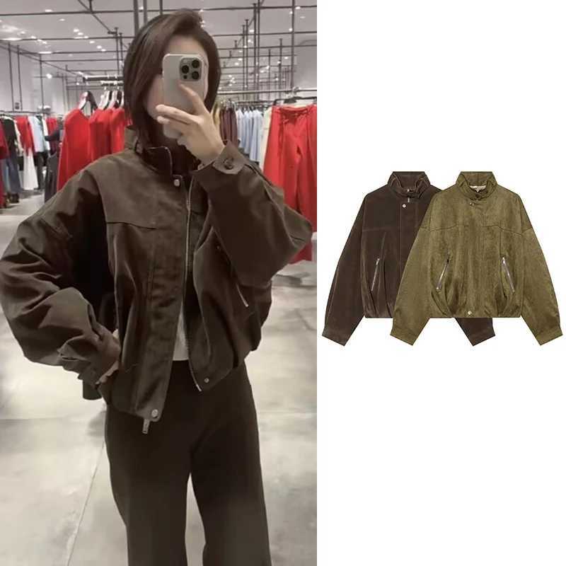 Jackets Women's Jackets Women's Winter 2026 New Fashion Loose Elegant Women's Turtleneck Jackets Casual Chic Autumn Street Warm Outer