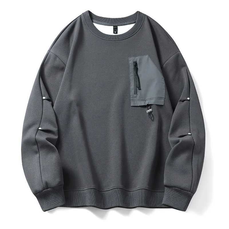 Casual For 2025 Spring Autumn Black Grey OverSize 6XL 7XL 8XL Hoodie Sweatshirt Men Hip Hop Skateboard Streetwear Clothes S2609216UGQ