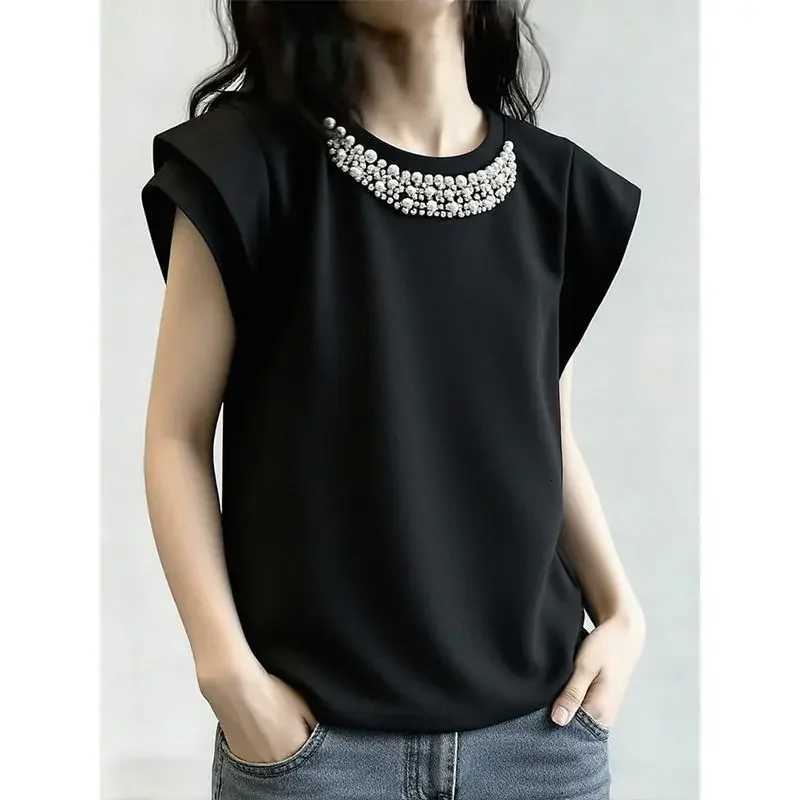 Women's T-Shirt High Street Women Clothing New Solid Simplicity Plus Size Tops Temperament All-match Loose T Shirts Fashion Casual Summer Trend