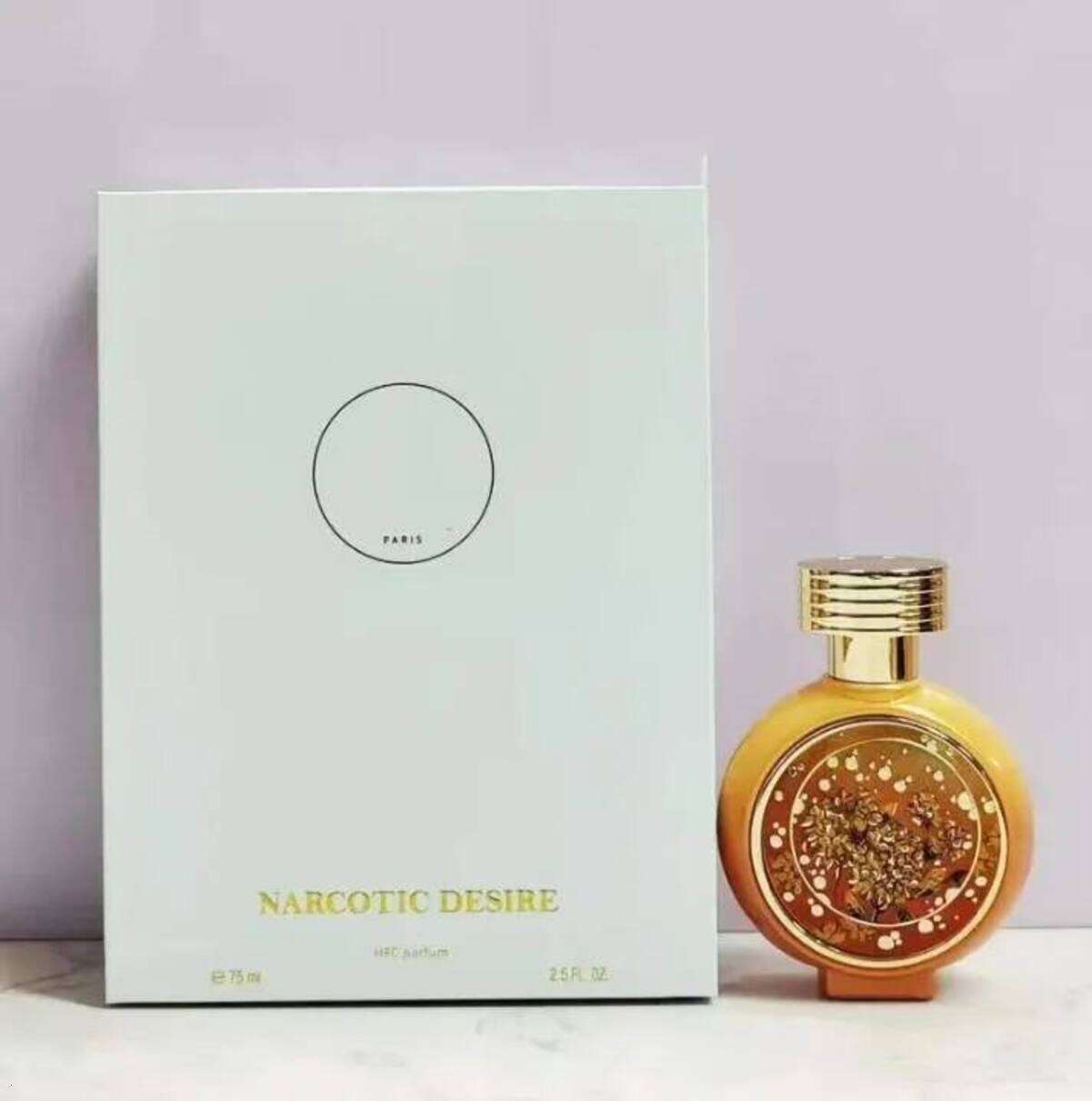 Perfume Luxuries Designer HFC Fragrance NARCOTIC DESIRE Lasting eau de Charming Incense Intense Eau De Parfum Smell Cologne Spray Mens Fast Sh