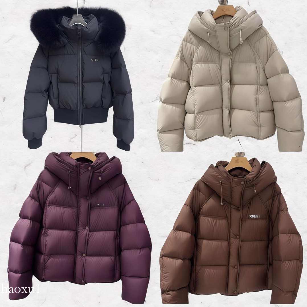 Prapuffer jacket womens designer jacket puffer jacket winter jacket Designer Lady Slim Jacket Down winter coat Windbreaker Short winter designer coa